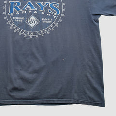 Navy Tampa Bay Rays MLB Genuine Merchandise 2000s T-shirt