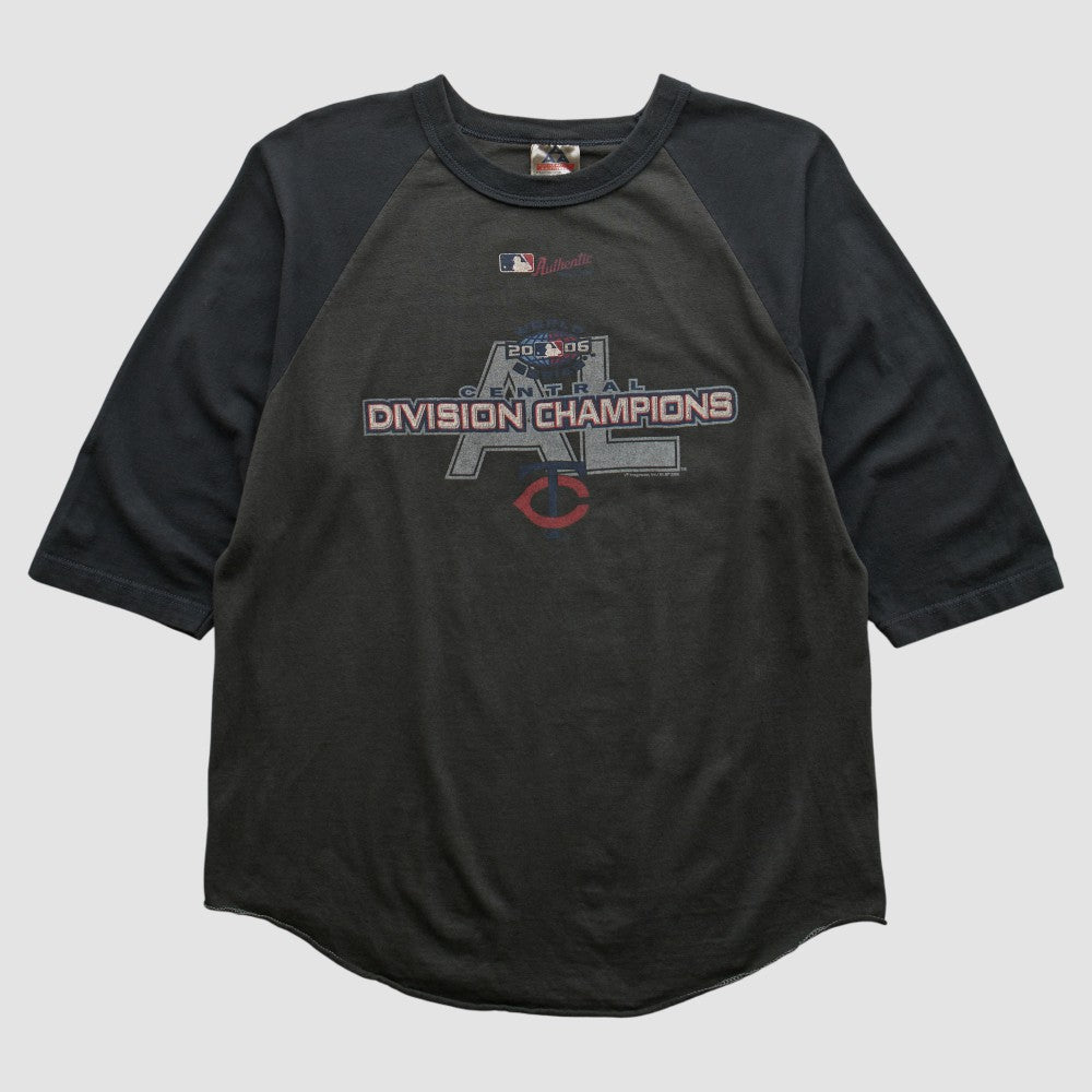 Charcoal Minnesota Twins Alstyle Apparel 2006 T-shirt