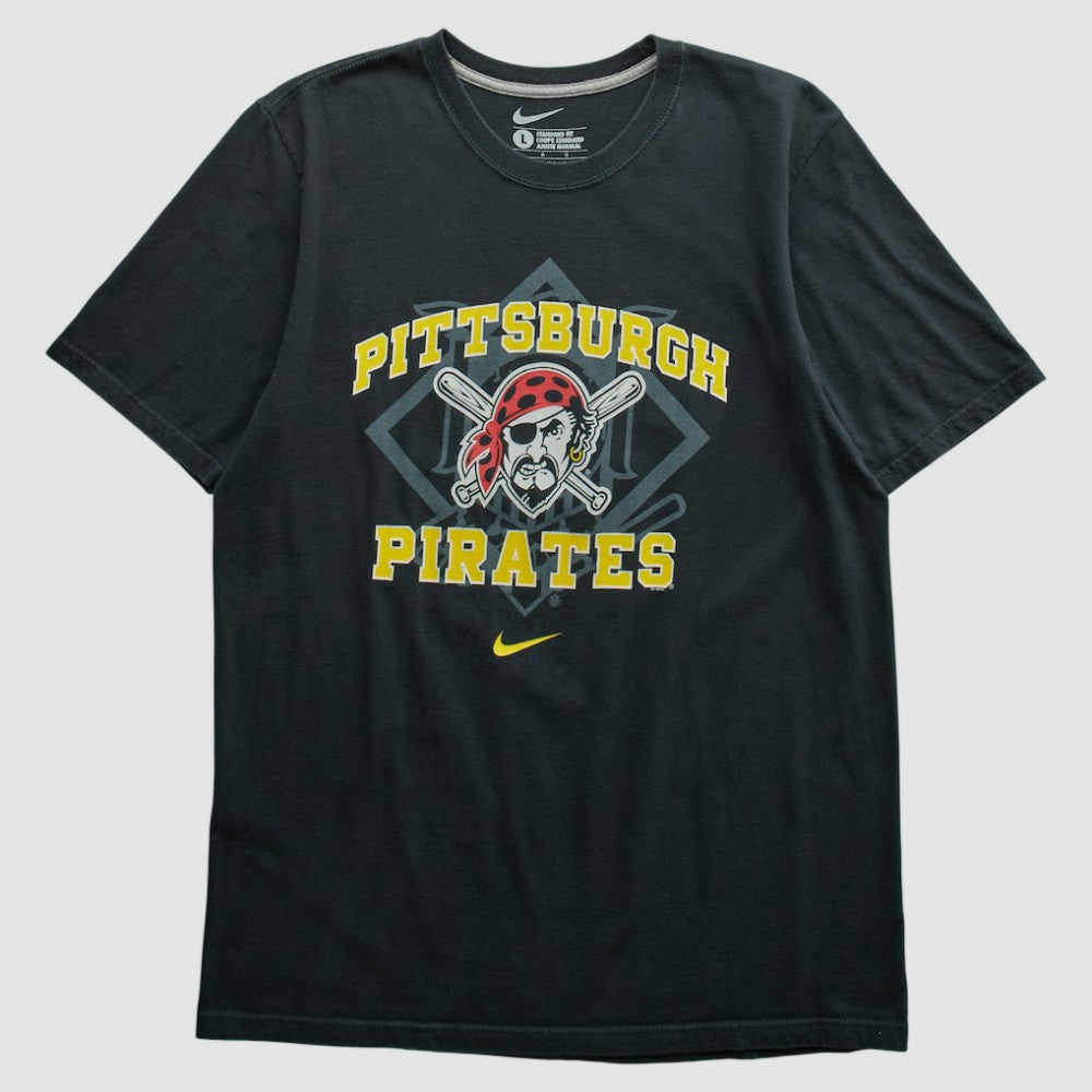 Black Pittsburgh Pirates Nike 2010s T-shirt