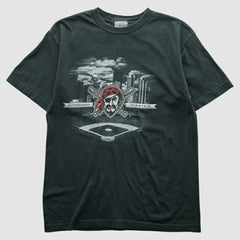 Black Pittsburgh Pirates MLB 2000s T-shirt