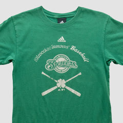 Green Milwaukee Brewers Adidas 2000s T-shirt