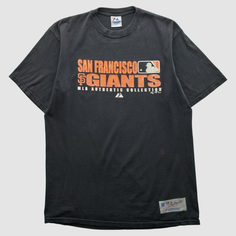 Black San Francisco Giants Majestic 2007 T-shirt