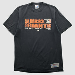 Black San Francisco Giants Majestic 2007 T-shirt
