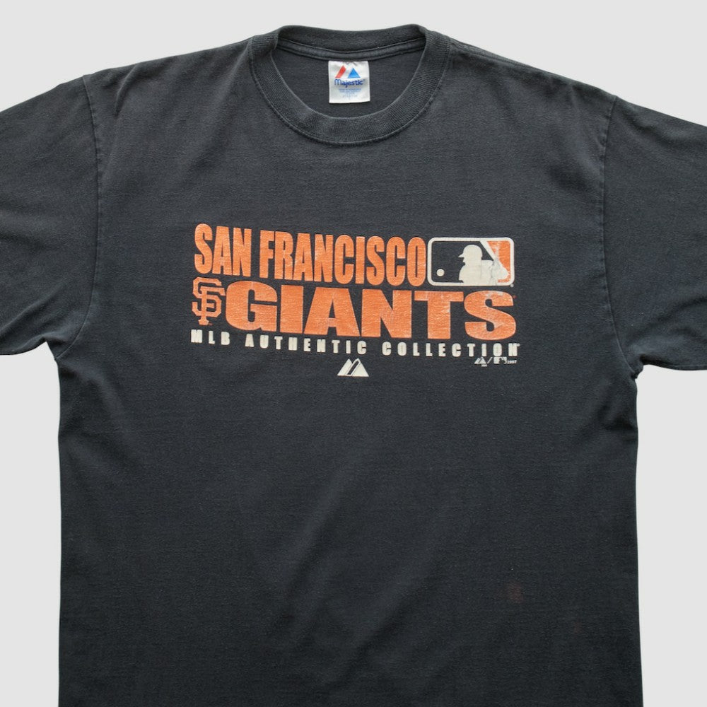 Black San Francisco Giants Majestic 2007 T-shirt