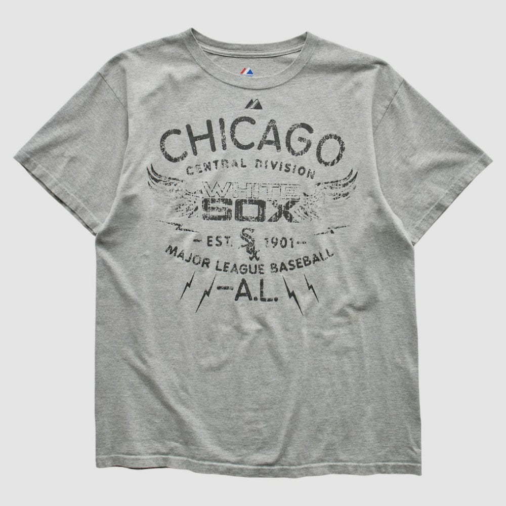 Heather Gray Chicago White Sox Majestic 2010s T-shirt