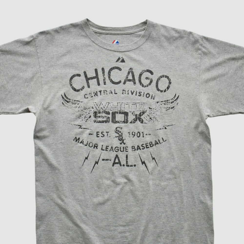 Heather Gray Chicago White Sox Majestic 2010s T-shirt