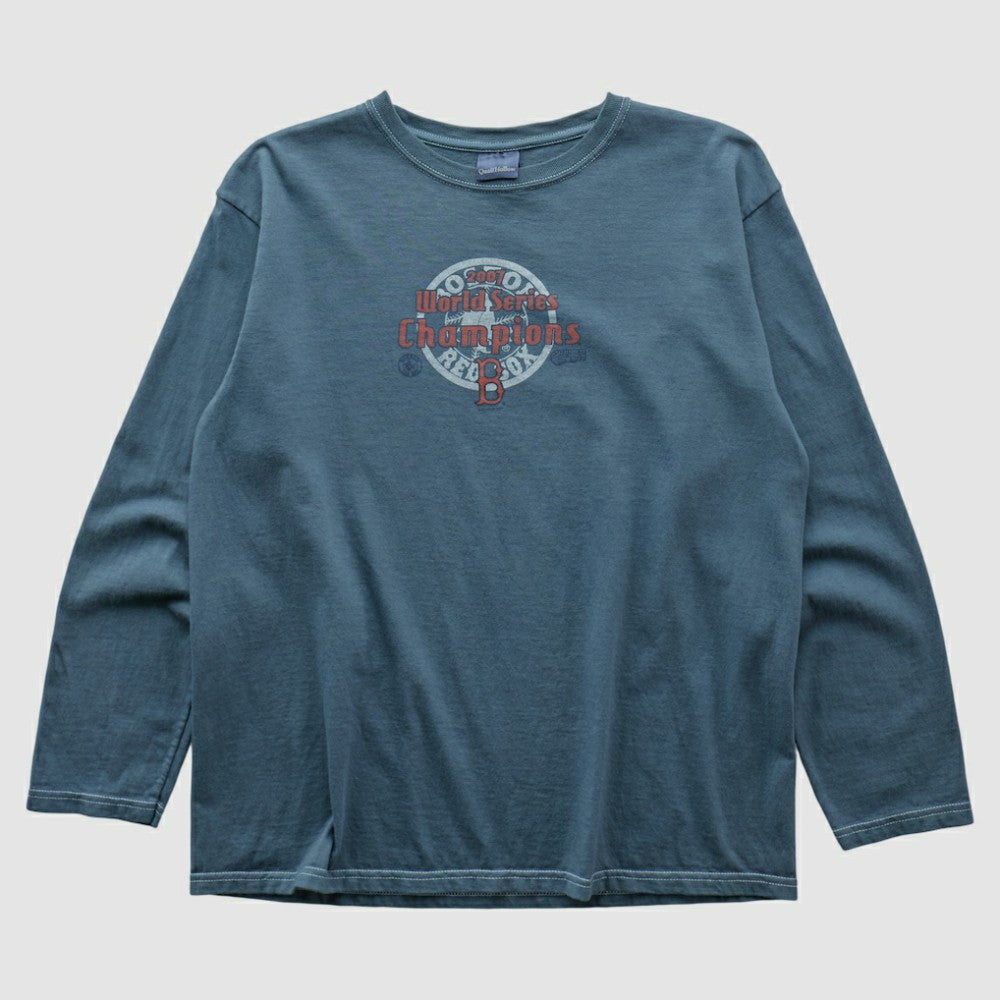 Blue Boston Red Sox Quail Hollow 2000s Long Sleeve T-shirt