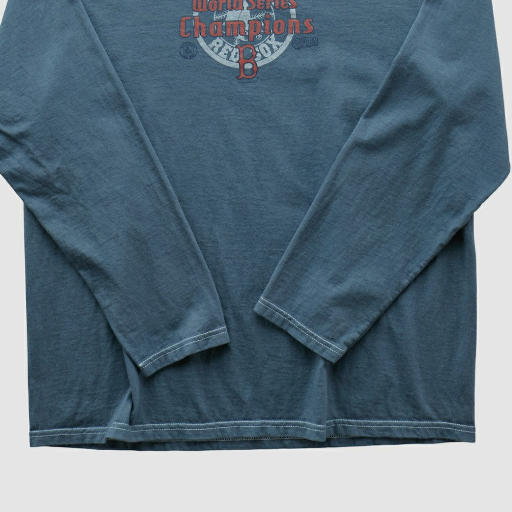 Blue Boston Red Sox Quail Hollow 2000s Long Sleeve T-shirt