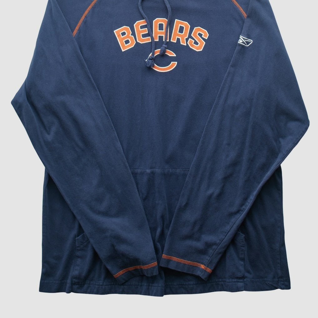 Reebok 2000s Hooded Pullover Sweatshirt - Chicago Bears Pullover