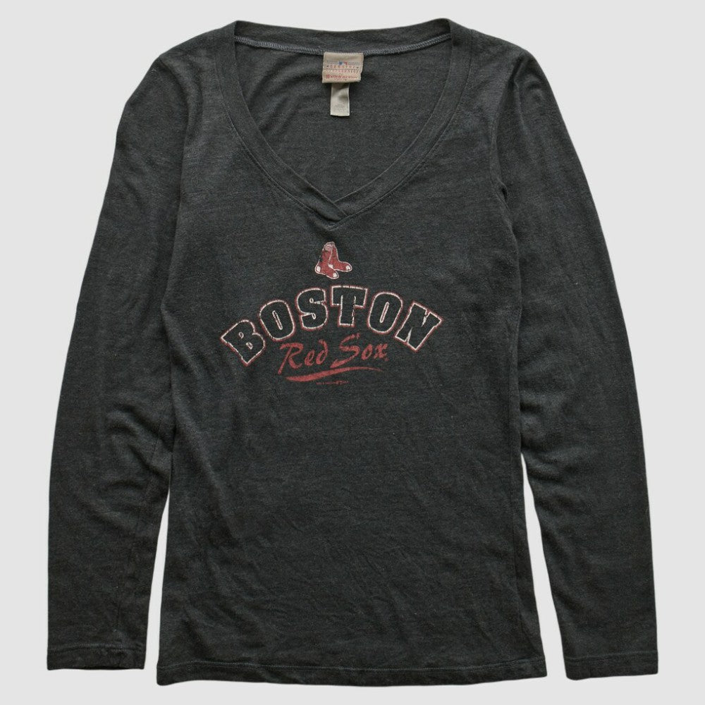 Charcoal Boston Red Sox Genuine Merchandise 2010s Long Sleeve T-shirt