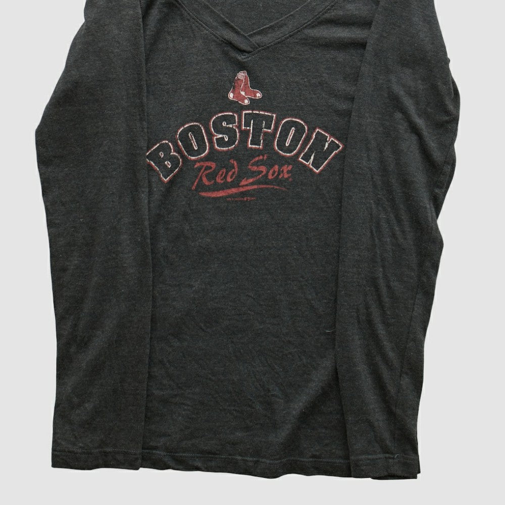 Charcoal Boston Red Sox Genuine Merchandise 2010s Long Sleeve T-shirt