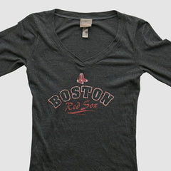 Charcoal Boston Red Sox Genuine Merchandise 2010s Long Sleeve T-shirt