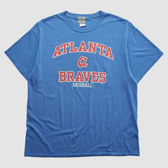 Blue Atlanta Braves MLB Genuine Merchandise 2000s T-shirt