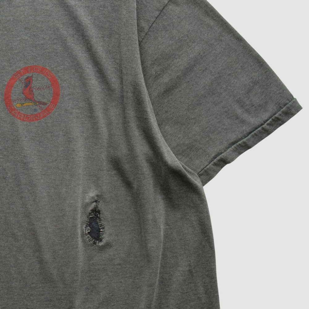 Gray St. Louis Cardinals 90s T-shirt