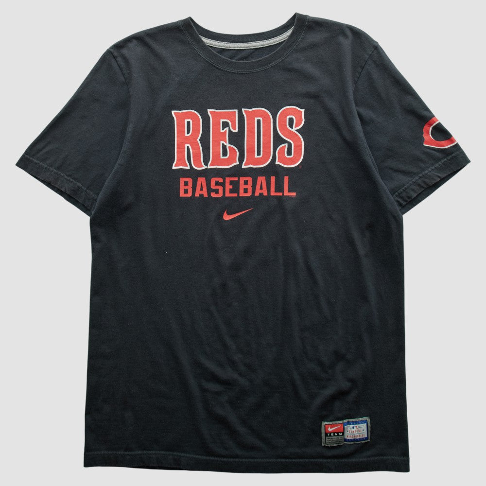 Black Cincinnati Reds Nike 2010s T-shirt