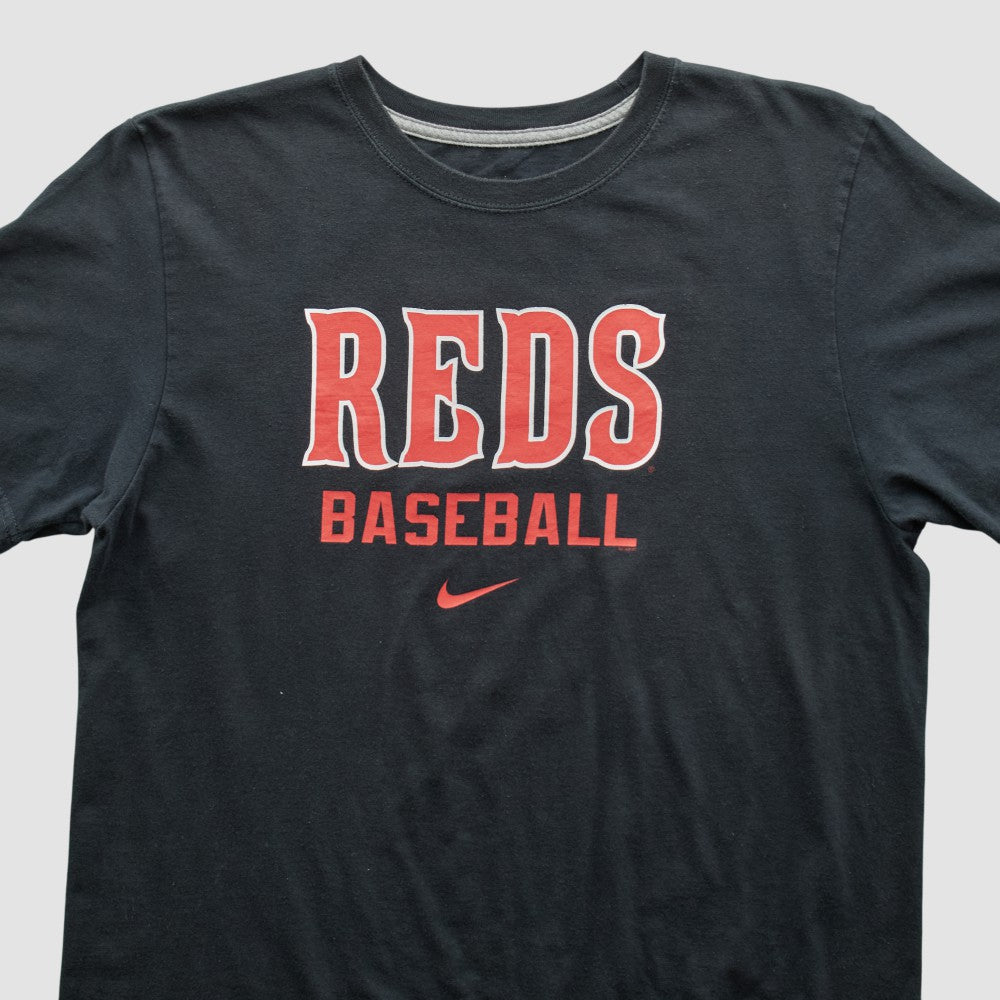 Black Cincinnati Reds Nike 2010s T-shirt