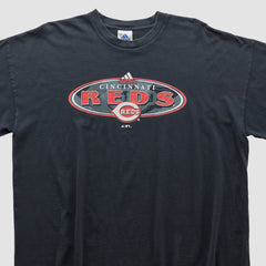 Black Cincinnati Reds Adidas 2000s T-shirt