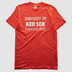 Red Boston Red Sox Ched 80s T-shirt