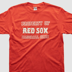 Red Boston Red Sox Ched 80s T-shirt