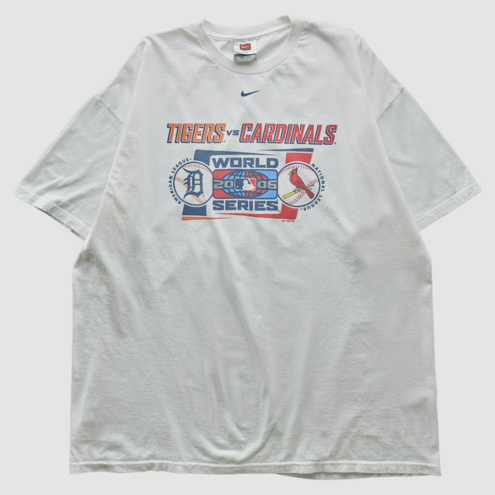 White MLB World Series Nike 2006 T-shirt