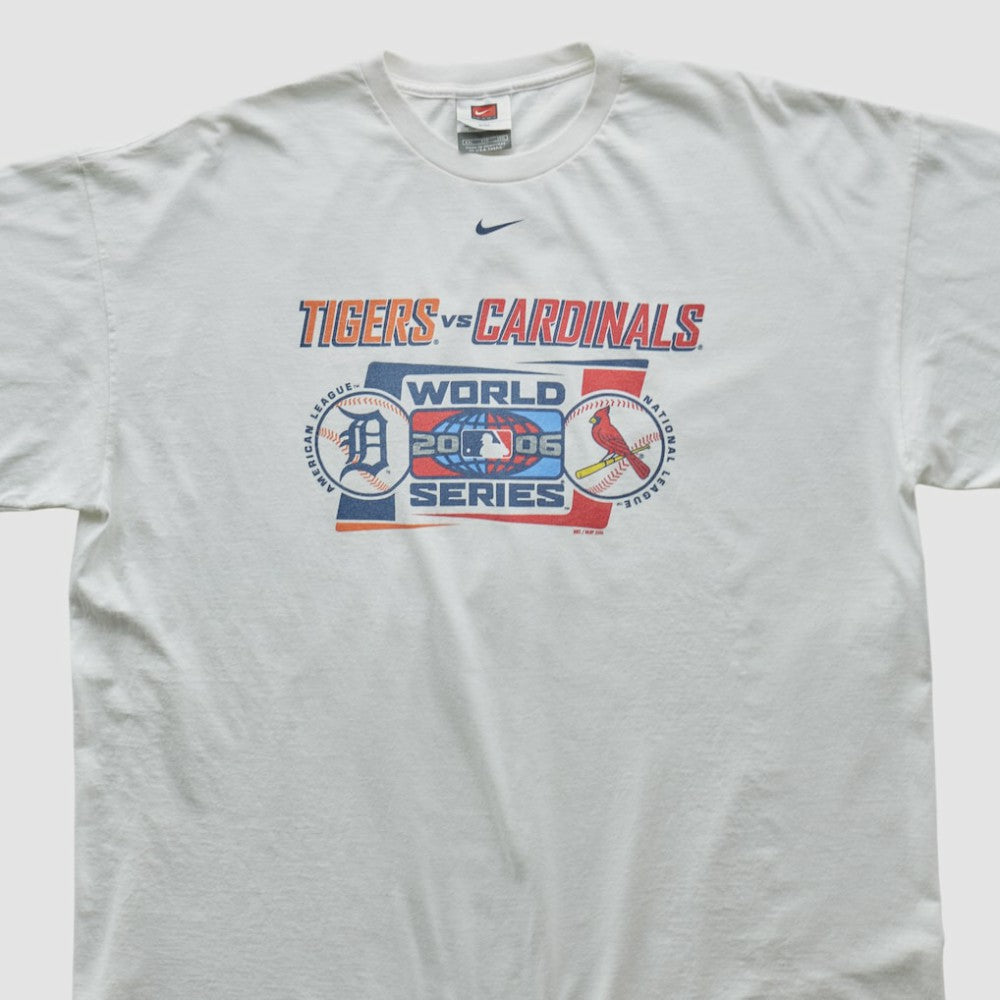 White MLB World Series Nike 2006 T-shirt