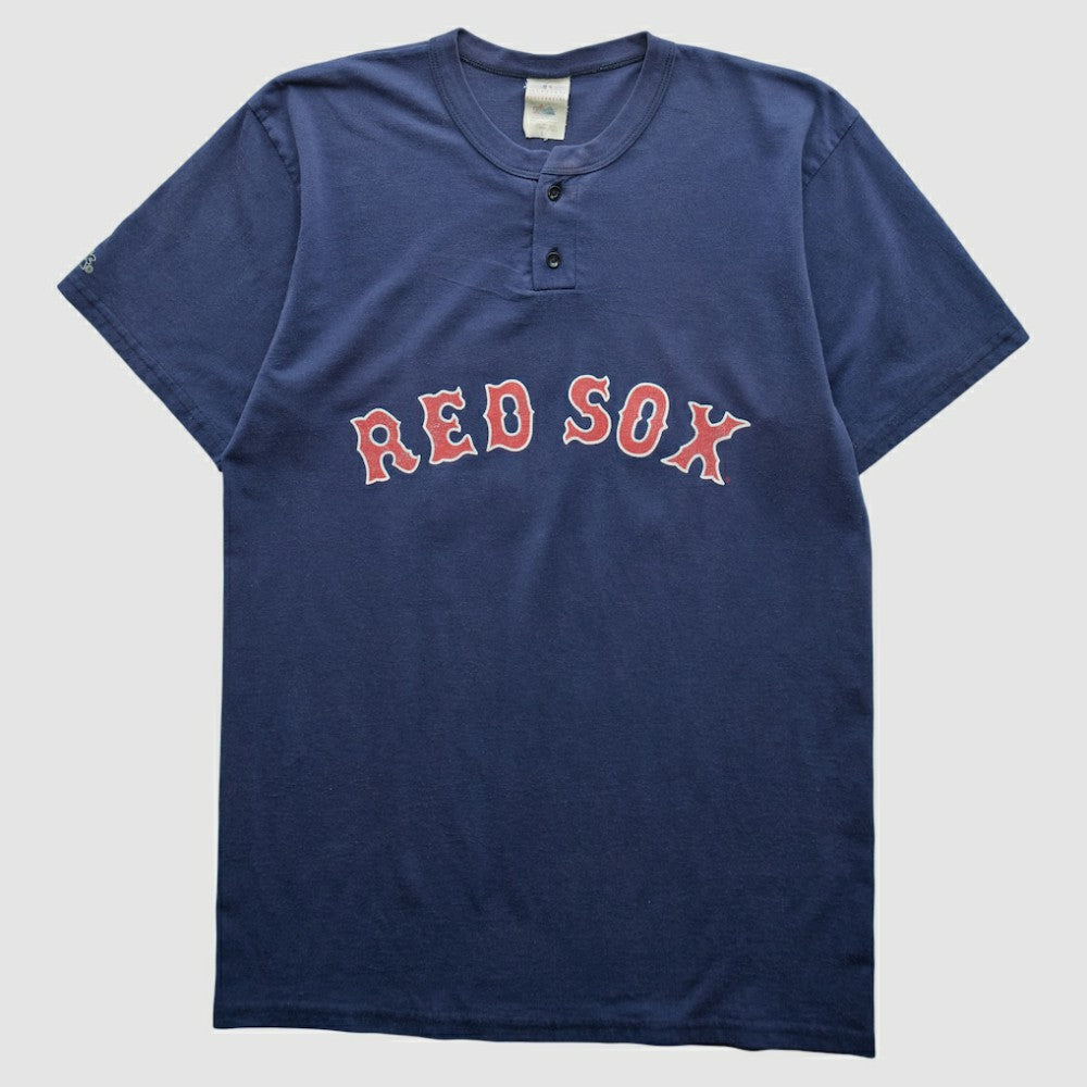 Navy Boston Red Sox Majestic 90s T-shirt