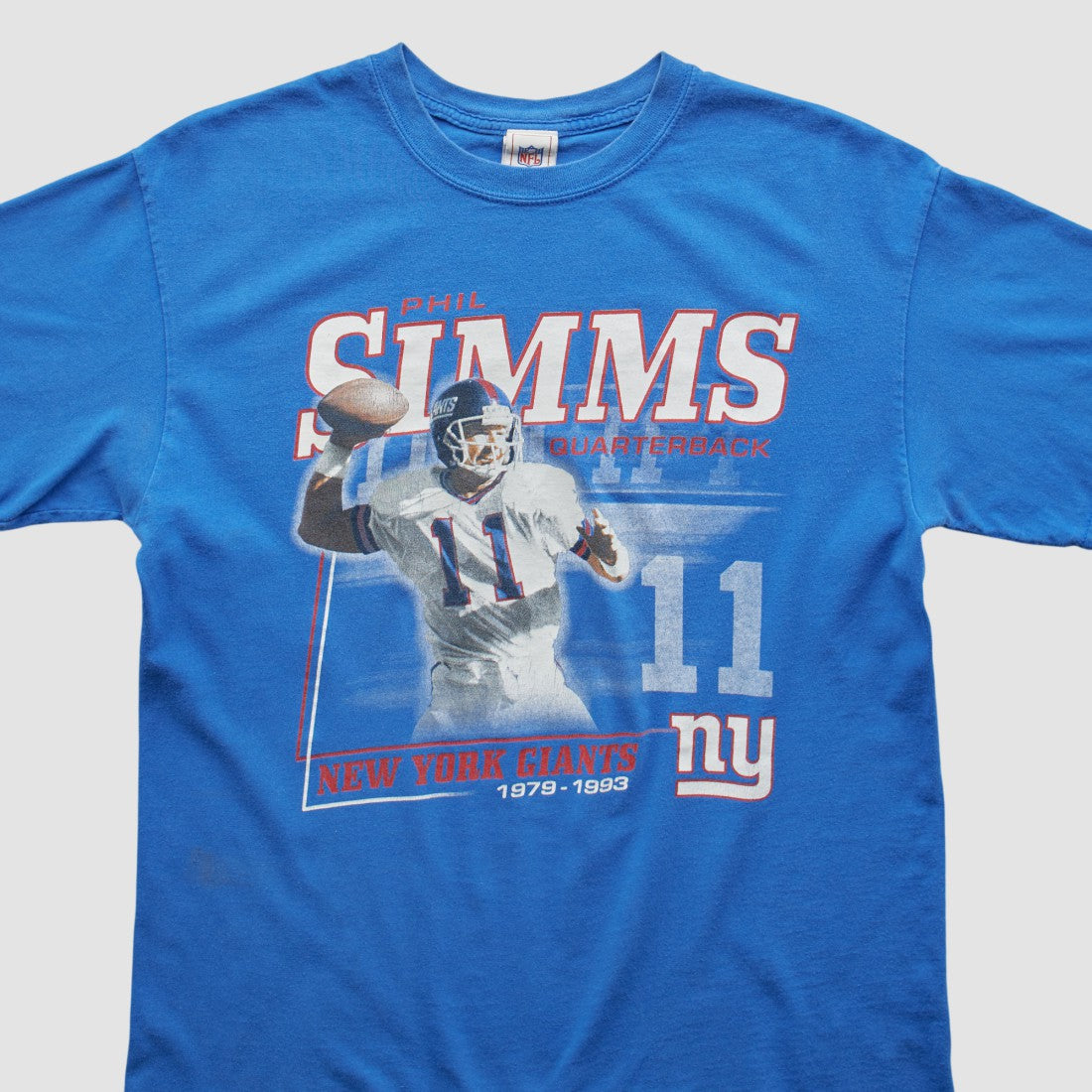Phil Simms NFL 2000s T-shirt - New York Giants T-shirts