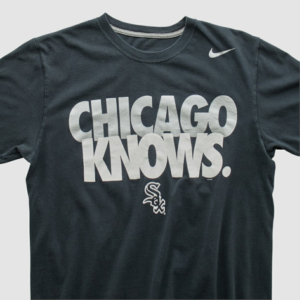 Black Chicago White Sox Nike 2010s T-shirt