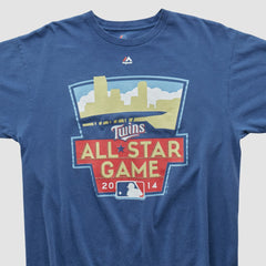 Blue Minnesota Twins Majestic 2014 T-shirt