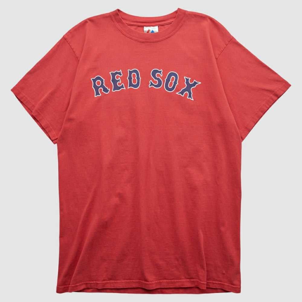 Red Boston Red Sox Majestic 2000s T-shirt