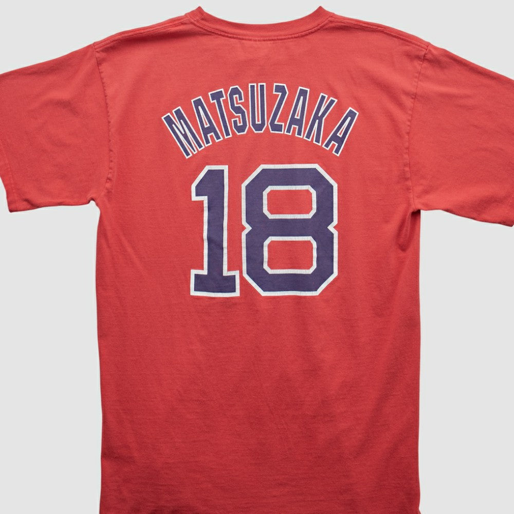 Red Boston Red Sox Majestic 2000s T-shirt