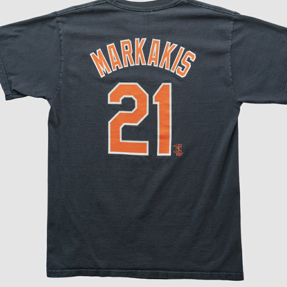 Navy Baltimore Orioles Majestic 2000s T-shirt