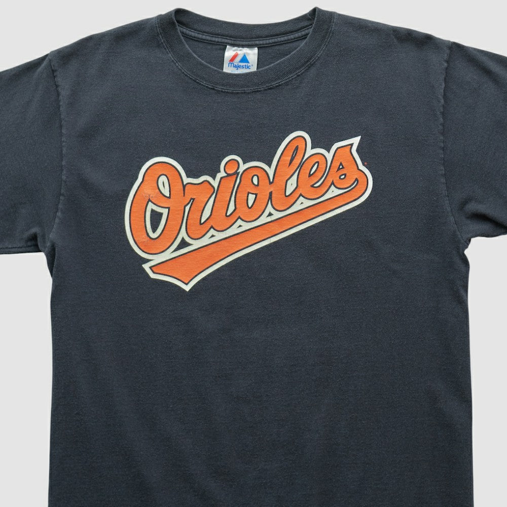 Navy Baltimore Orioles Majestic 2000s T-shirt