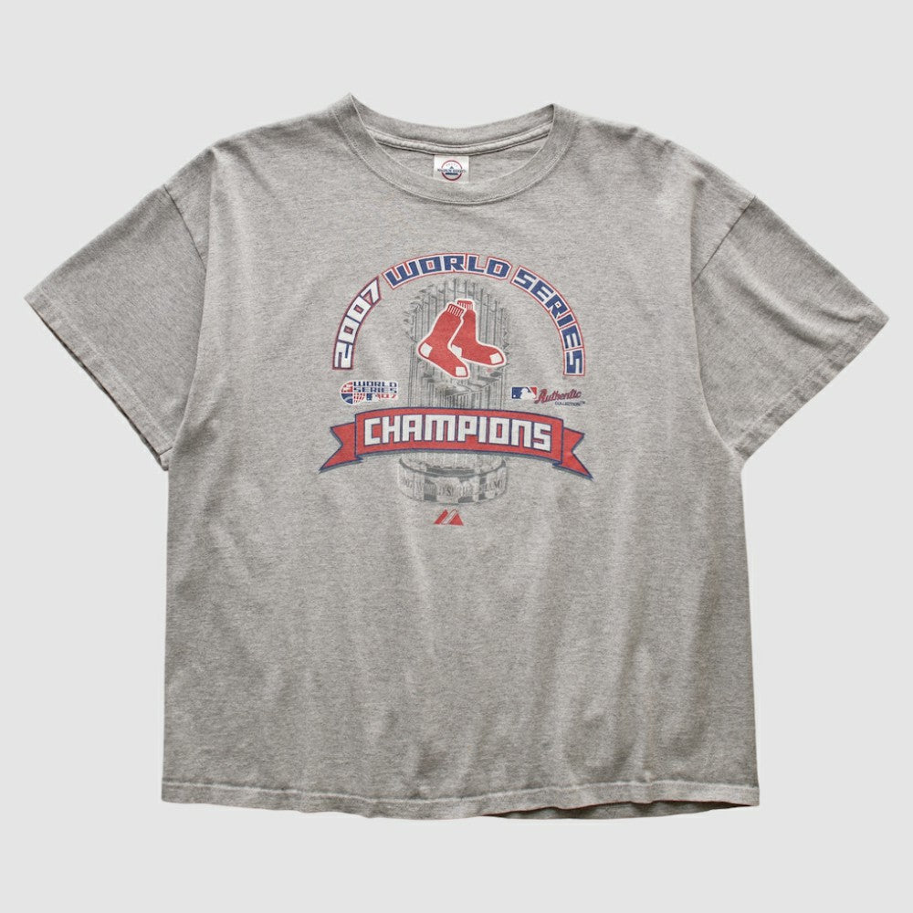 Heather Gray Boston Red Sox Delta 2007 T-shirt