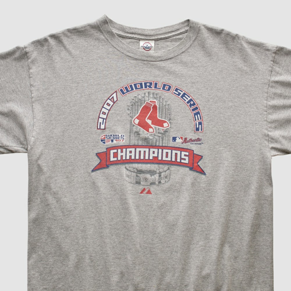 Heather Gray Boston Red Sox Delta 2007 T-shirt