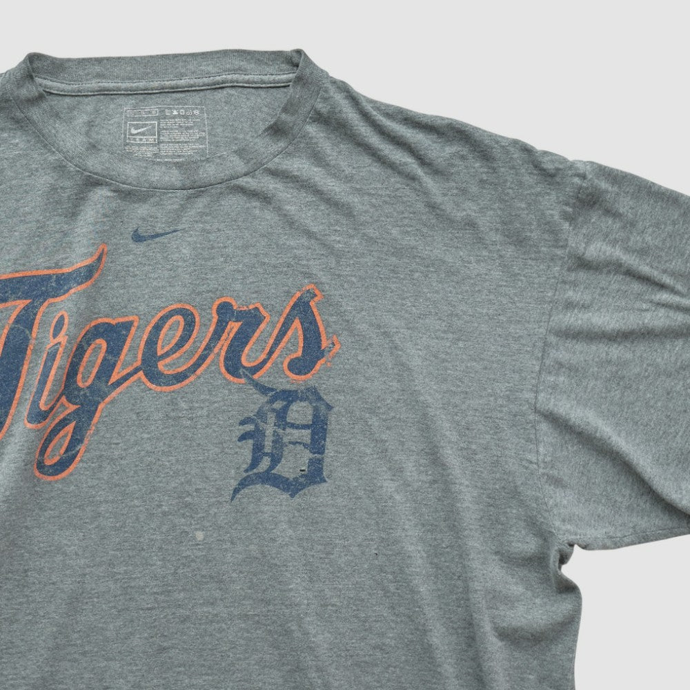 Heather Gray Detroit Tigers Nike 2000s T-shirt