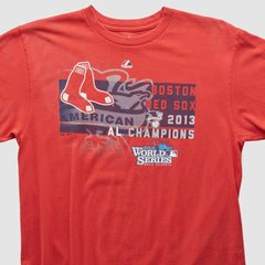 Red Boston Red Sox Majestic 2013 T-shirt