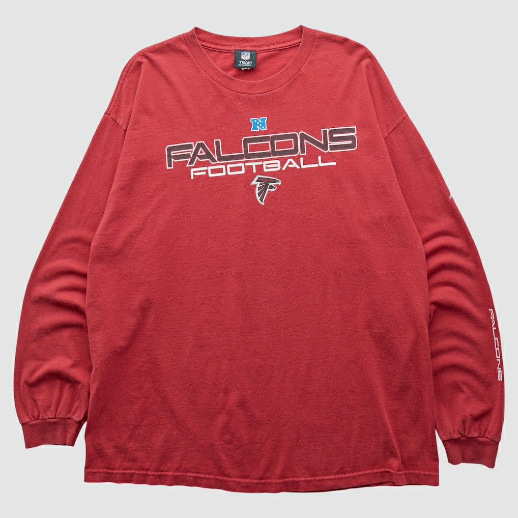 Team Edition Apparel 2010s Long Sleeve T-shirt - Atlanta Falcons T-shirts