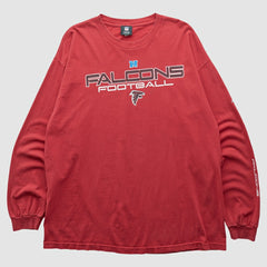 Team Edition Apparel 2010s Long Sleeve T-shirt - Atlanta Falcons T-shirts