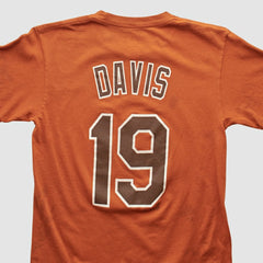 Orange Baltimore Orioles Majestic 2000s T-shirt