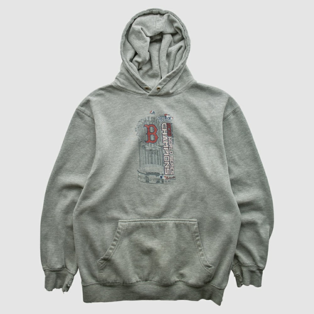 Heather Gray Boston Red Sox 2013 Hooded Pullover Sweatshirt