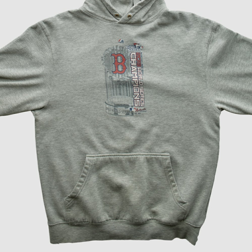 Heather Gray Boston Red Sox 2013 Hooded Pullover Sweatshirt