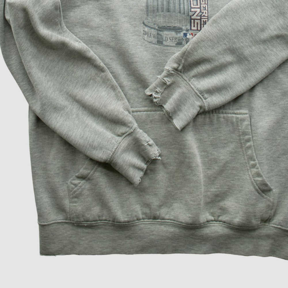 Heather Gray Boston Red Sox 2013 Hooded Pullover Sweatshirt