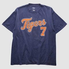 Navy Detroit Tigers CSA 2000s T-shirt