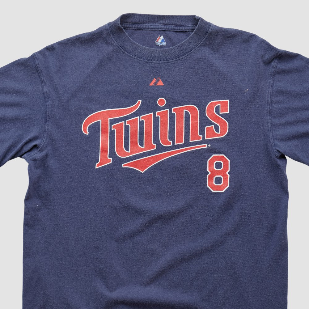 Navy Minnesota Twins Majestic 2000s T-shirt