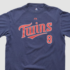 Navy Minnesota Twins Majestic 2000s T-shirt