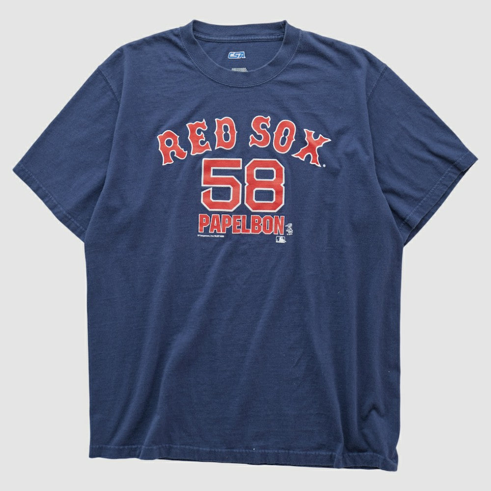 Navy Boston Red Sox CSA 2000s T-shirt