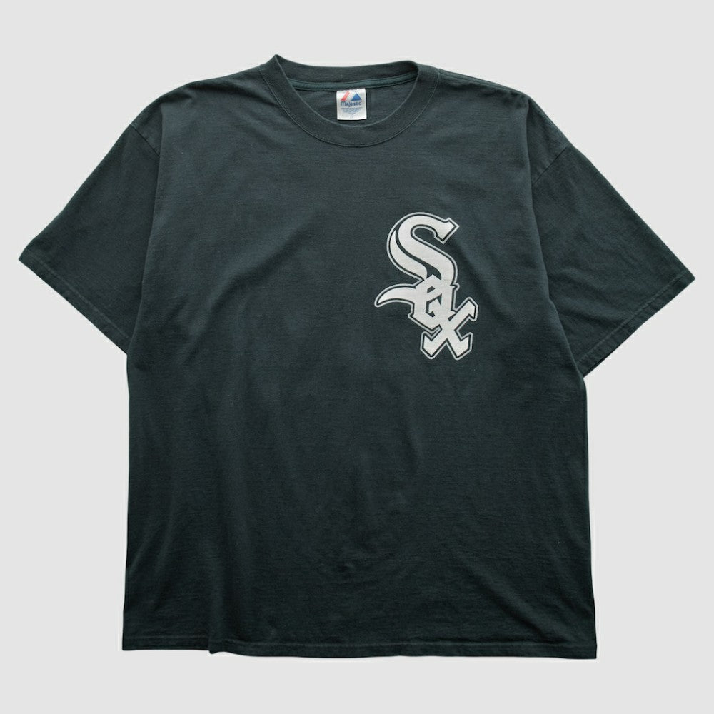 Black Chicago White Sox Majestic 2000s T-shirt