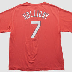 Red St. Louis Cardinals Majestic 2010s T-shirt