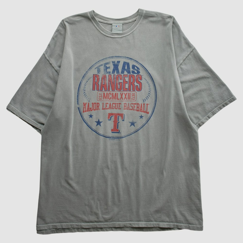 Gray Texas Rangers MLB 2000s T-shirt